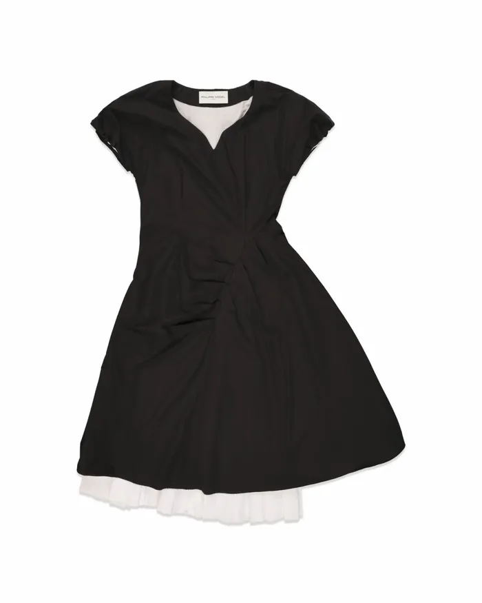 Women Dress 8211 Black Paris Philippe Model Paris Skirts And Dresses
