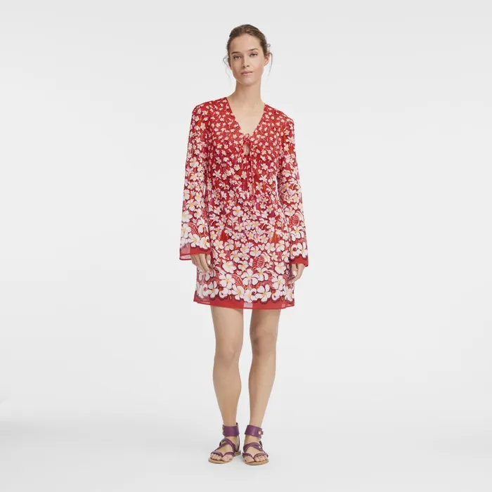 Women Dress Strawberry Longchamp Dresses and Skirts