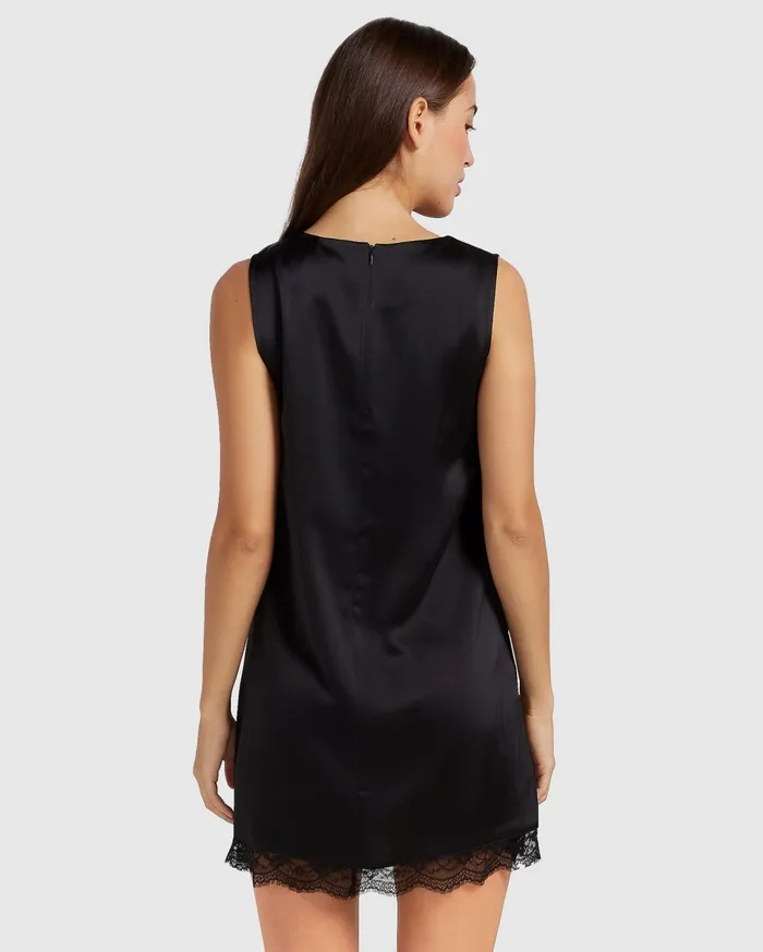 Women Dresses Belle and Bloom After Party Lace Mini Dress 8211 Black