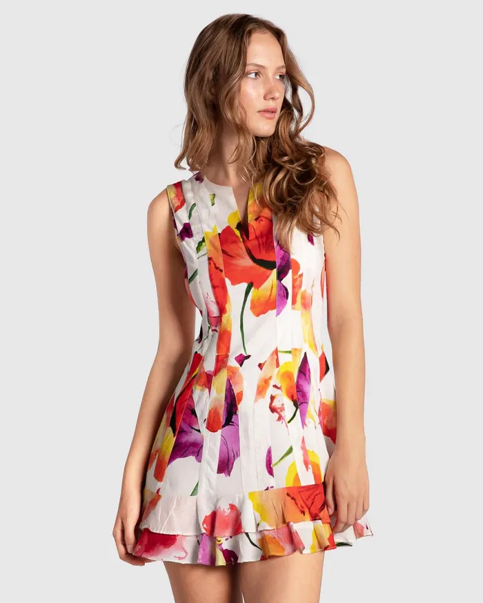 Women Dresses Belle and Bloom Born To Love Mini Dress 8211 Wild Poppies