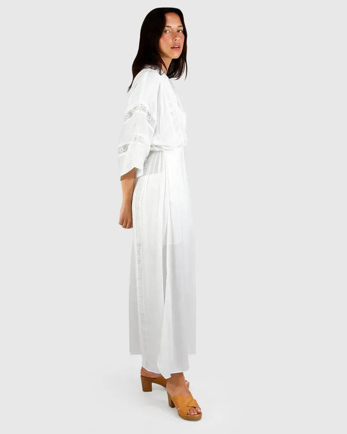 Women Dresses Belle and Bloom Hideaway Maxi Dress 8211 White