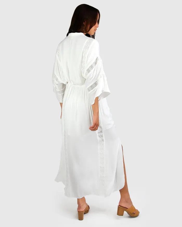 Women Dresses Belle and Bloom Hideaway Maxi Dress 8211 White