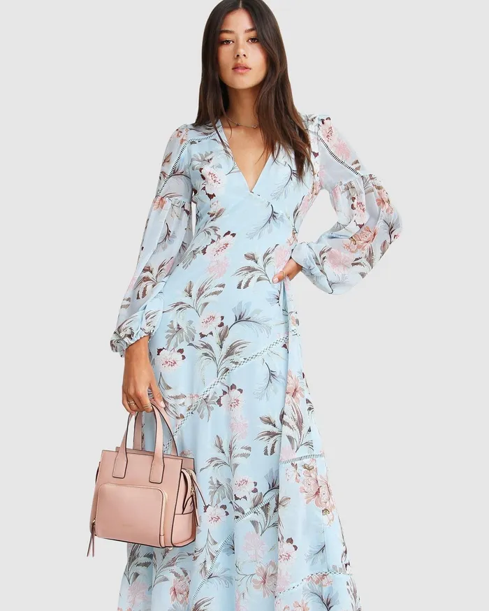 Women Dresses Belle and Bloom In Your Dreams Maxi Dress 8211 Light Blue