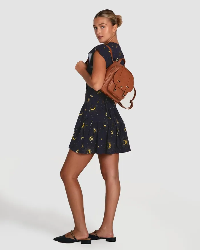 Women Dresses Belle and Bloom Love Shack Mini Wrap Dress 8211 Navy
