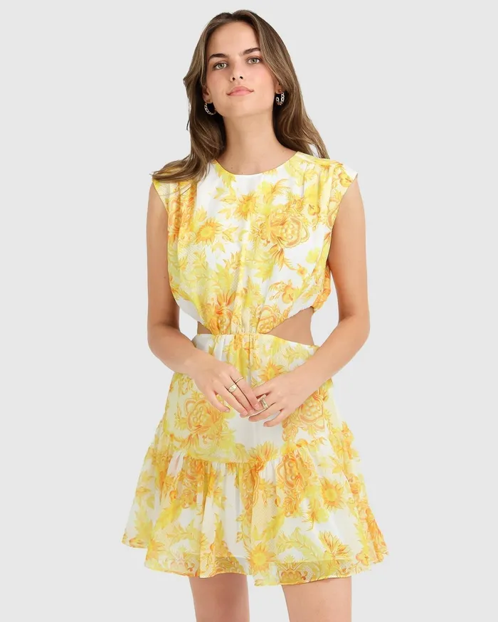 Women Dresses Belle and Bloom Lovesick Mini Dress 8211 Gilded Cage
