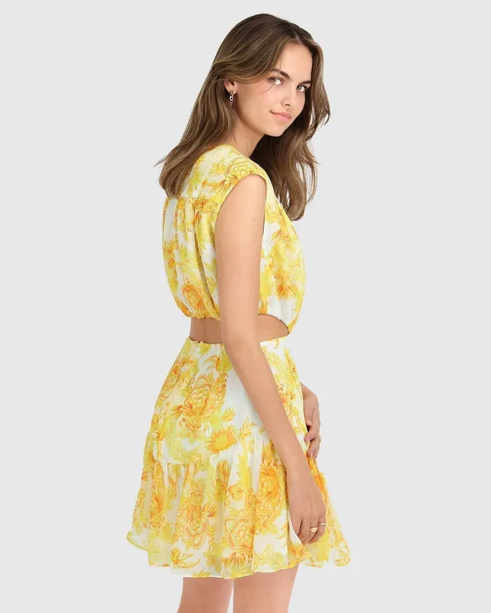 Women Dresses Belle and Bloom Lovesick Mini Dress 8211 Gilded Cage