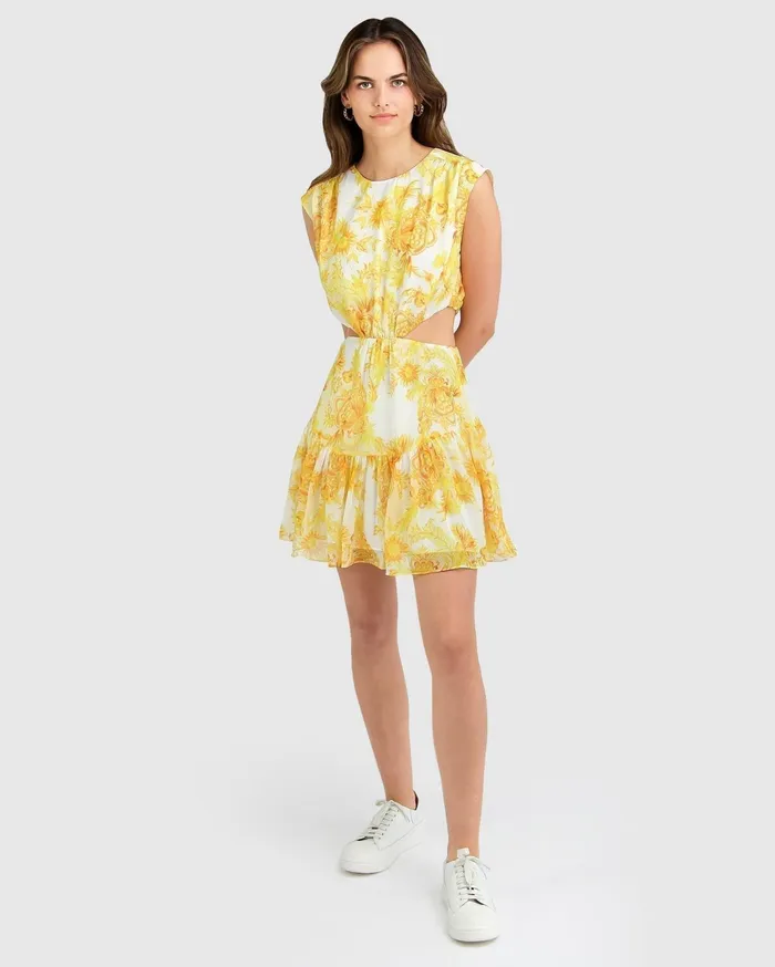Women Dresses Belle and Bloom Lovesick Mini Dress 8211 Gilded Cage
