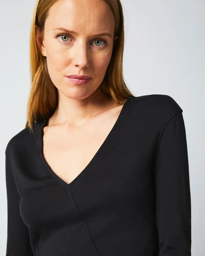 Women Dresses Billy Reid Contour Knit Dress Black
