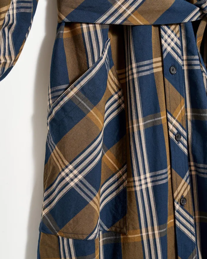 Women Dresses Billy Reid Prairie Dress Navygold