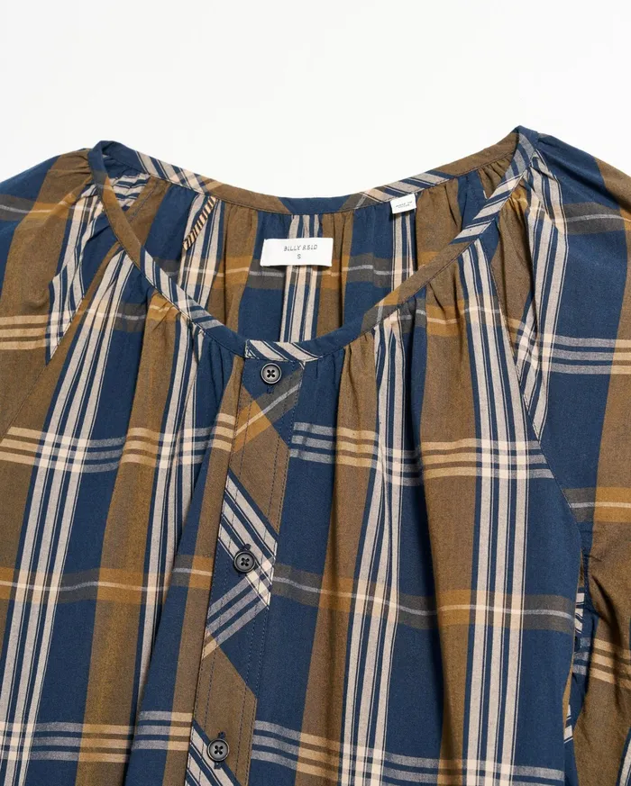 Women Dresses Billy Reid Prairie Dress Navygold