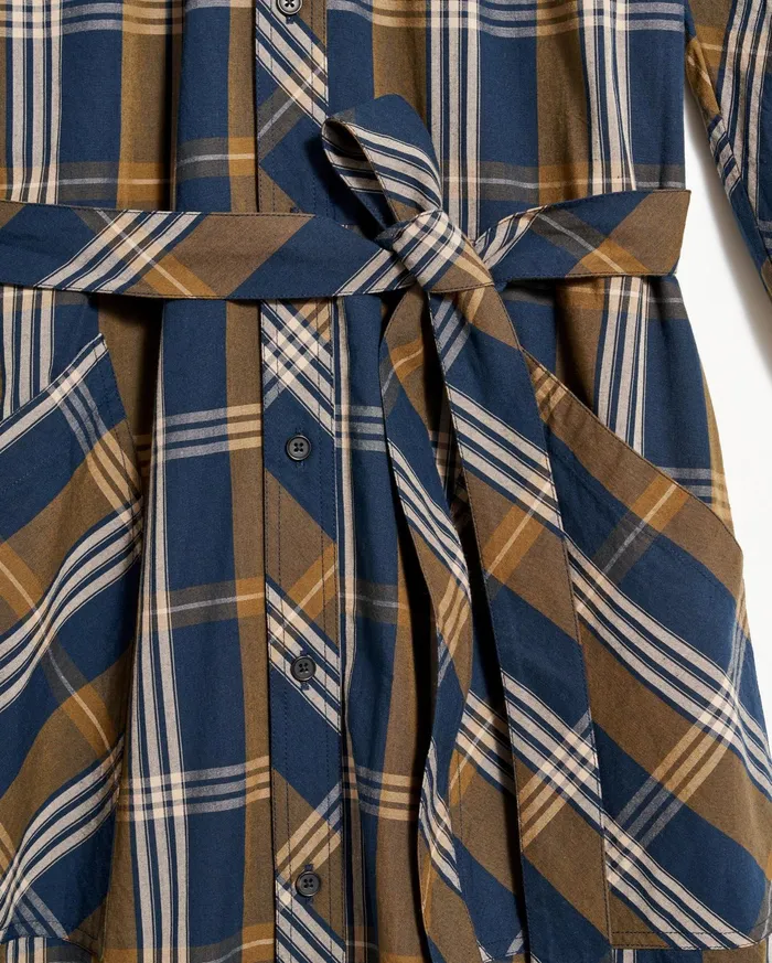 Women Dresses Billy Reid Prairie Dress Navygold