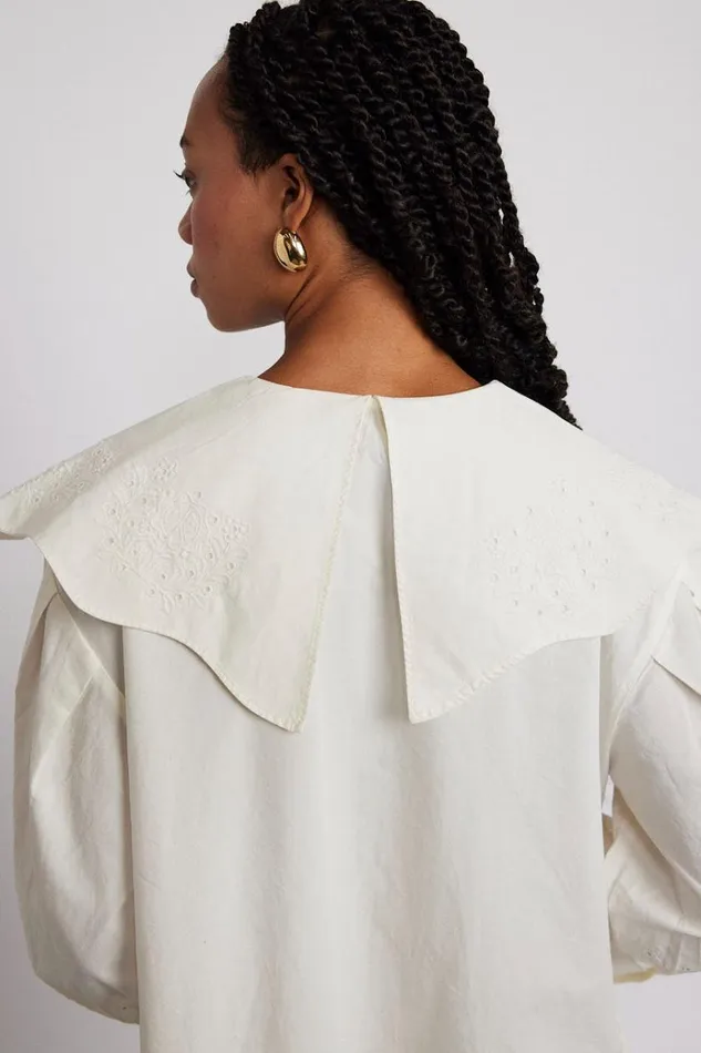 Women Dresses Damson Madder Mimi Mini Dress 8211 Off White Broderie