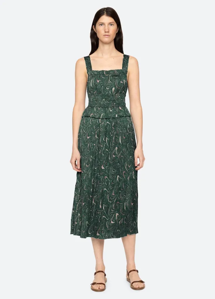 Women Dresses Sea New York Amara Ruched Dress Green