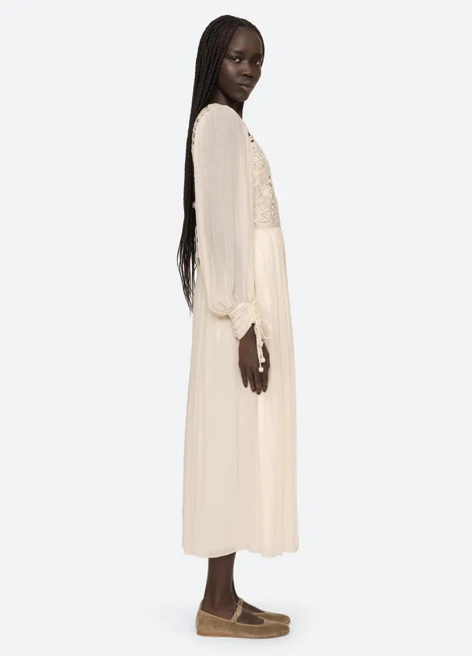 Women Dresses Sea New York Bente LS Dress Cream
