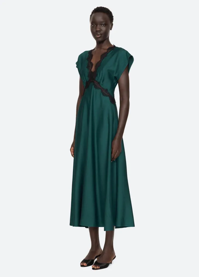 Women Dresses Sea New York Noa VNeck Dress Black