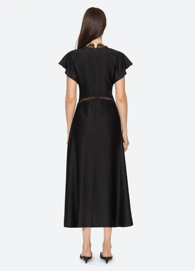 Women Dresses Sea New York Noa VNeck Dress Black