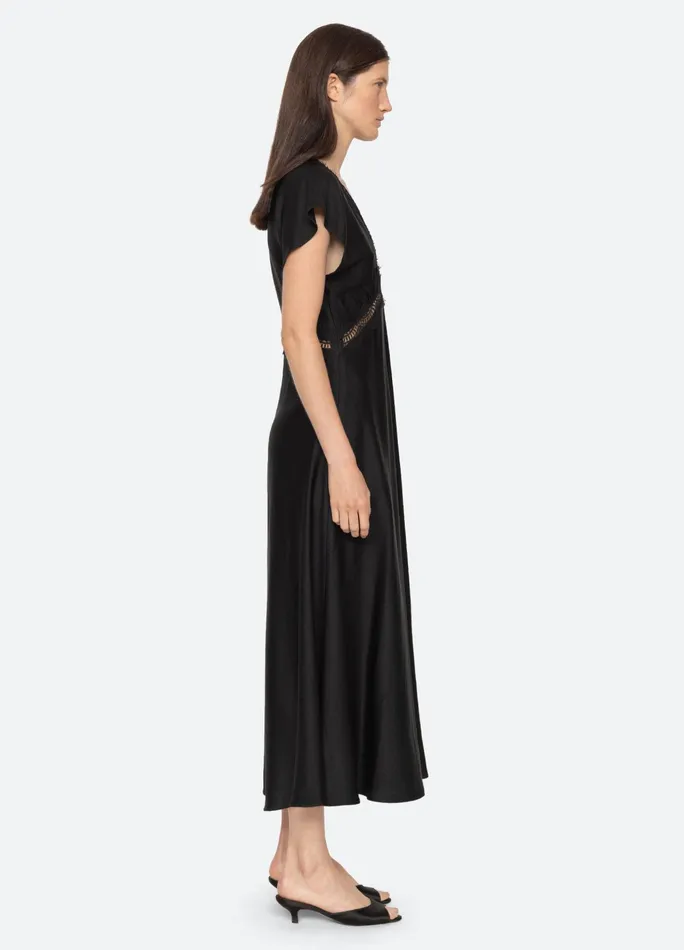 Women Dresses Sea New York Noa VNeck Dress Black