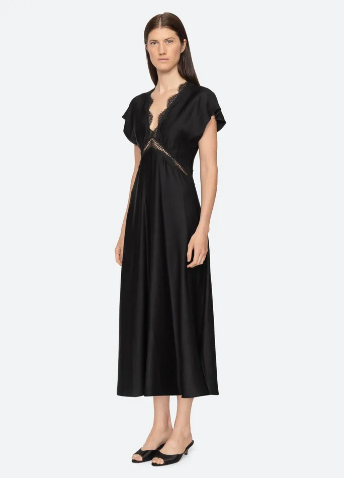 Women Dresses Sea New York Noa VNeck Dress Black