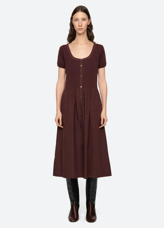 Women Dresses Sea New York Renata Dress Burgundy