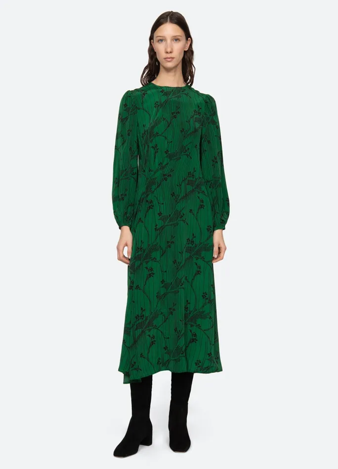 Women Dresses Sea New York Sunniva LS Dress Green