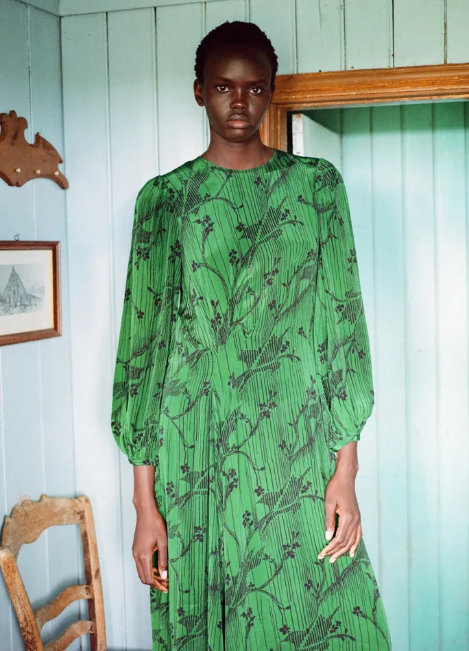Women Dresses Sea New York Sunniva LS Dress Green