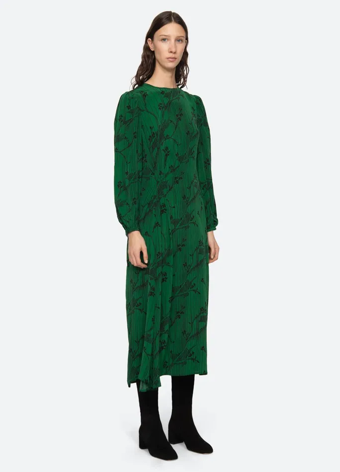 Women Dresses Sea New York Sunniva LS Dress Green