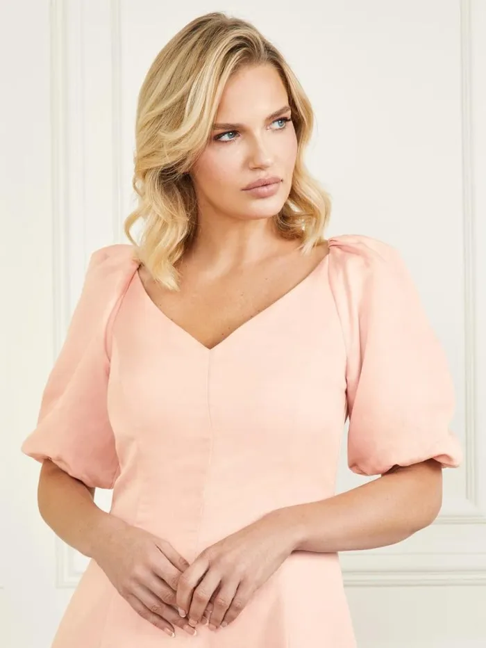 Women Eco Calla Dress Hacienda Rose Marciano Dresses Women Eco Calla Dress Hacienda Rose Marciano Dresses