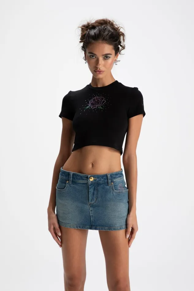 Women Elle Baby Tee Nana Jacqueline Tops