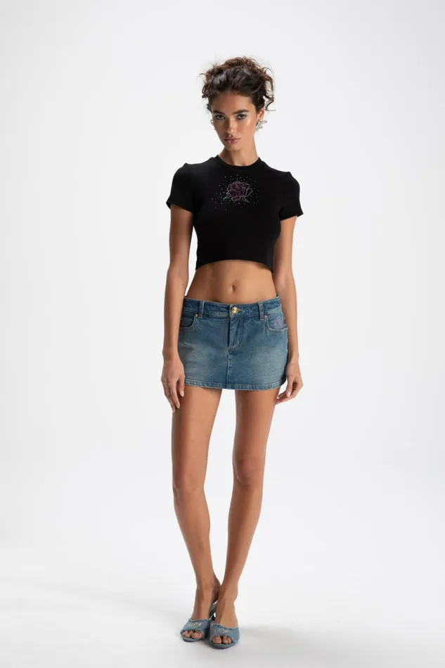 Women Elle Baby Tee Nana Jacqueline Tops