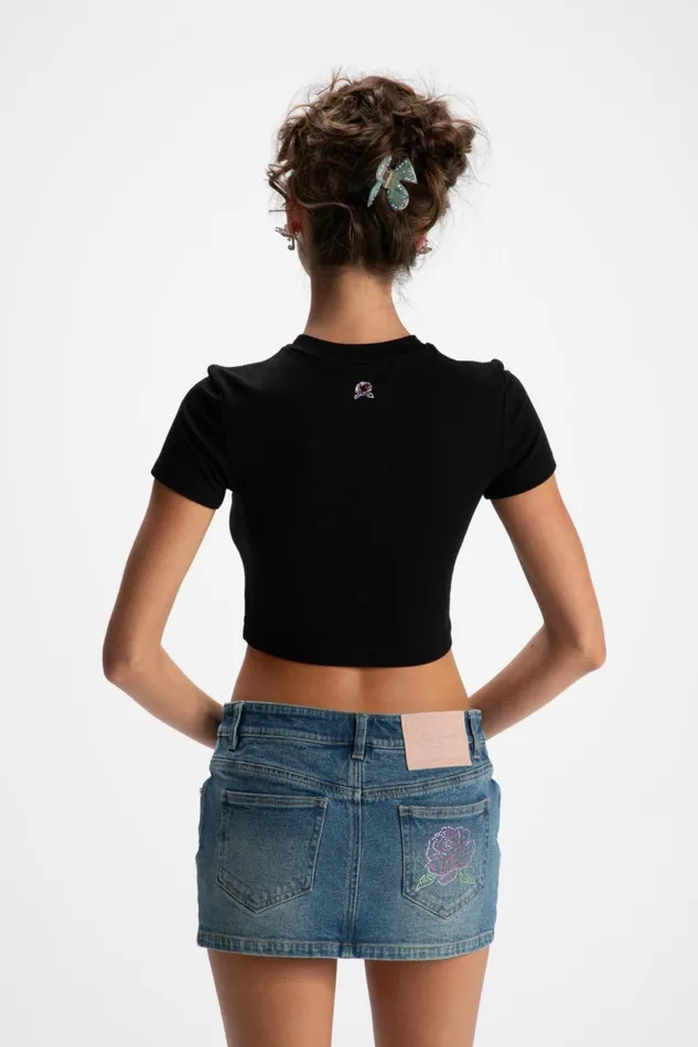 Women Elle Baby Tee Nana Jacqueline Tops