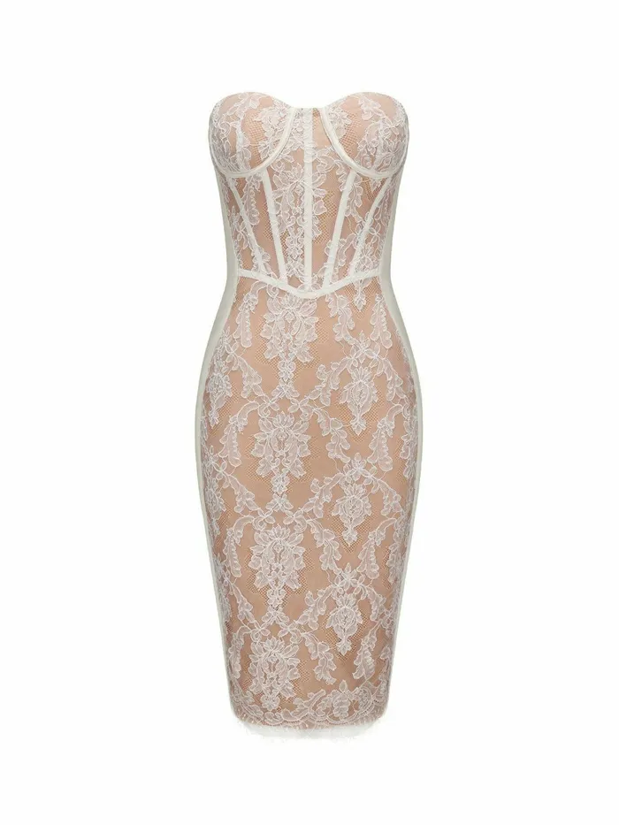 Women Elsa Lace Dress Nana Jacqueline Bridal