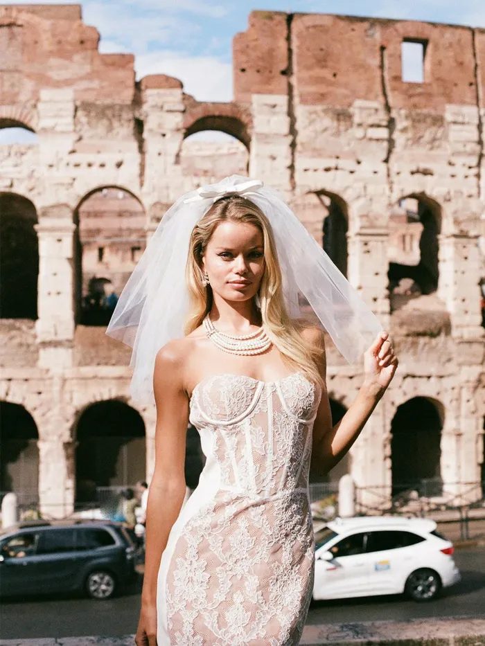 Women Elsa Lace Dress Nana Jacqueline Bridal