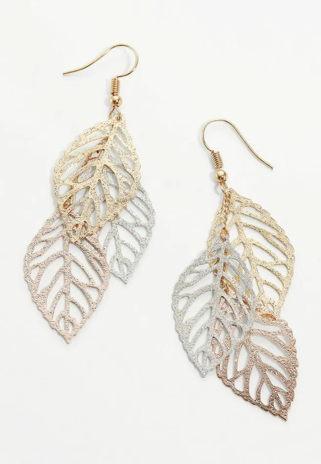 Women Feather Drop Earrings Maurices Jewelry