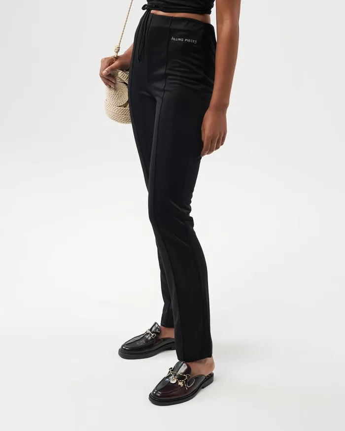 Women Filling Pieces Pants and Shorts Stretch Trouser Black