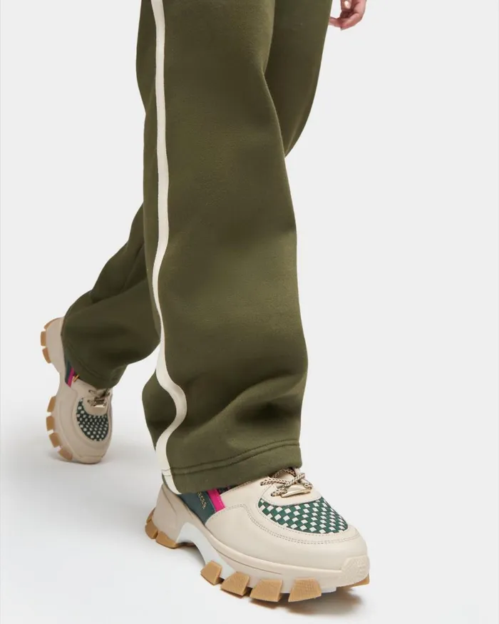 Women Filling Pieces Sneakers Kyoto Radar Glare Woven Beige
