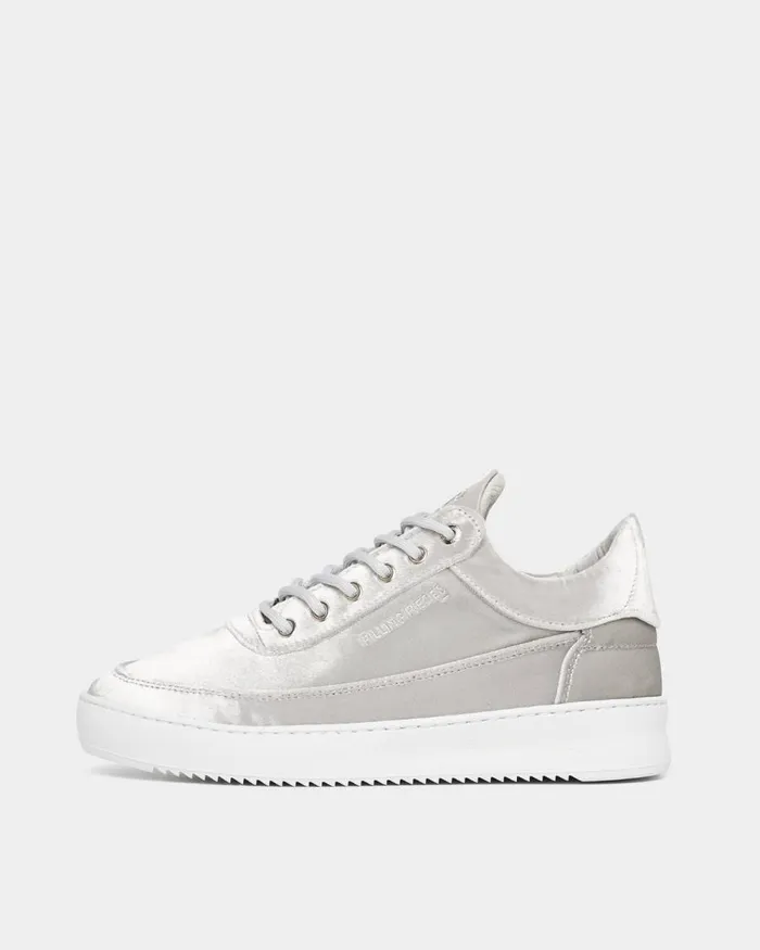 Women Filling Pieces Sneakers Low Eva Velvet Grey