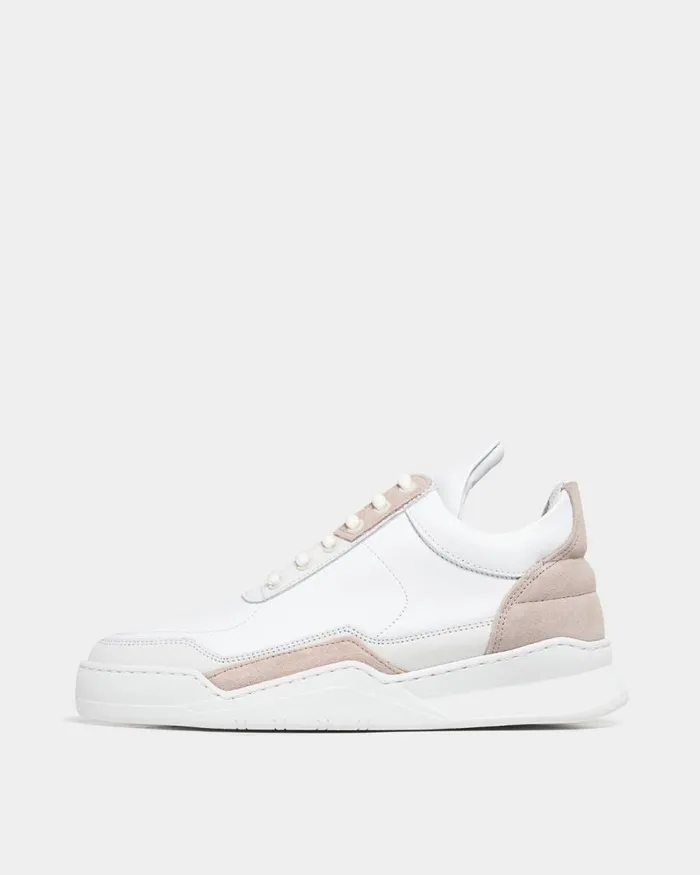 Women Filling Pieces Sneakers Low Top Ghost Decon White