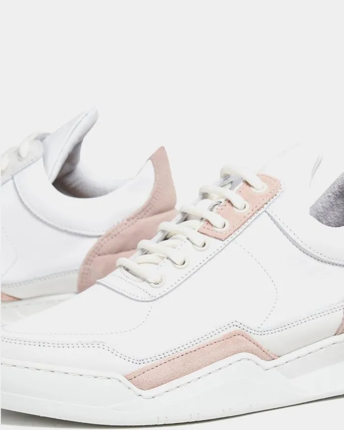 Women Filling Pieces Sneakers Low Top Ghost Decon White