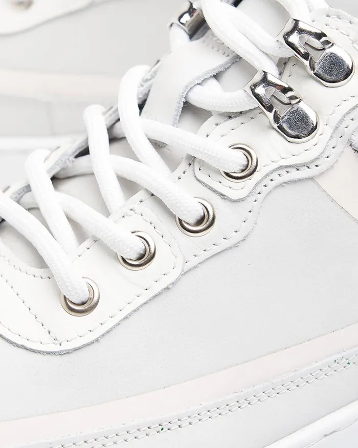 Women Filling Pieces Sneakers Low Top Rubberized White