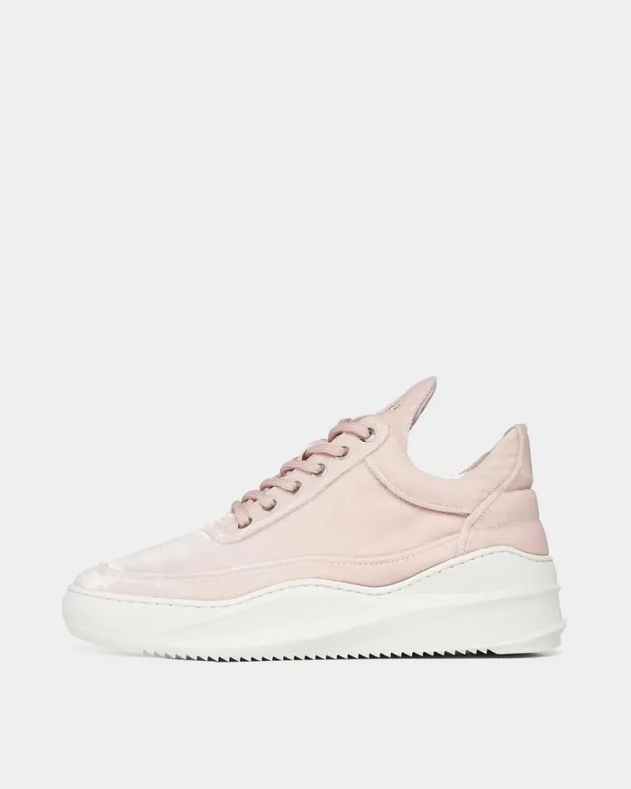 Women Filling Pieces Sneakers Low Top Sky Velvet Pink