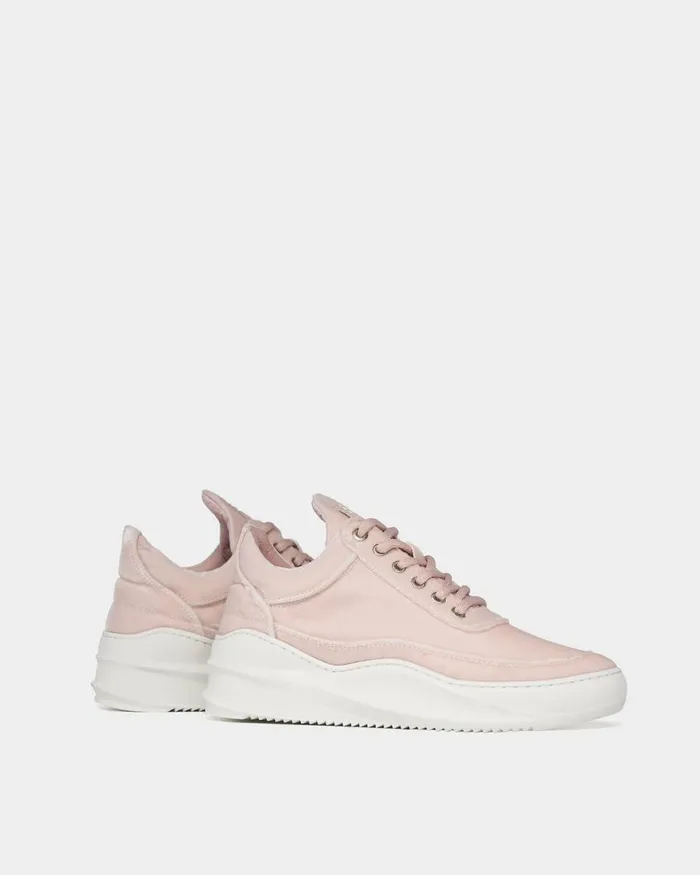 Women Filling Pieces Sneakers Low Top Sky Velvet Pink