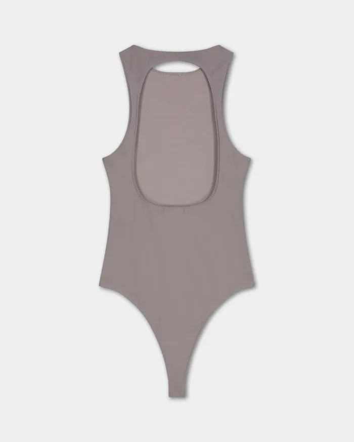 Women Filling Pieces TShirts and Shirts Female Bodysuit Charcoal Gray Grey