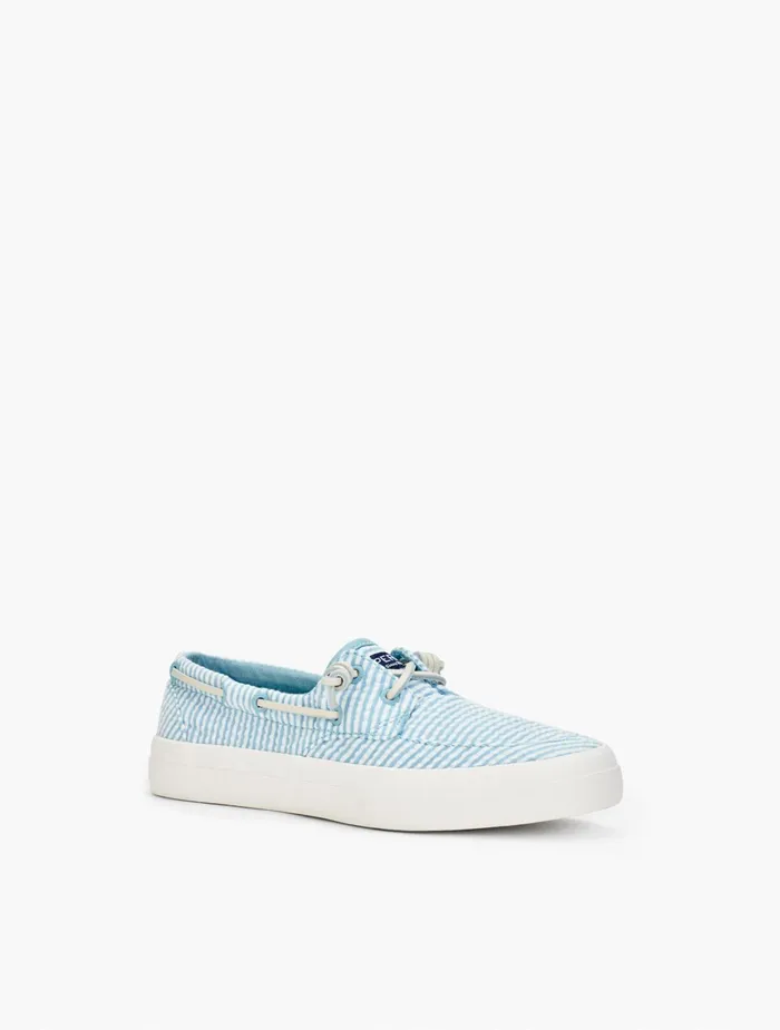 Women Flats Talbots Sperry Crest Vibe Boat Shoes Bluewhite