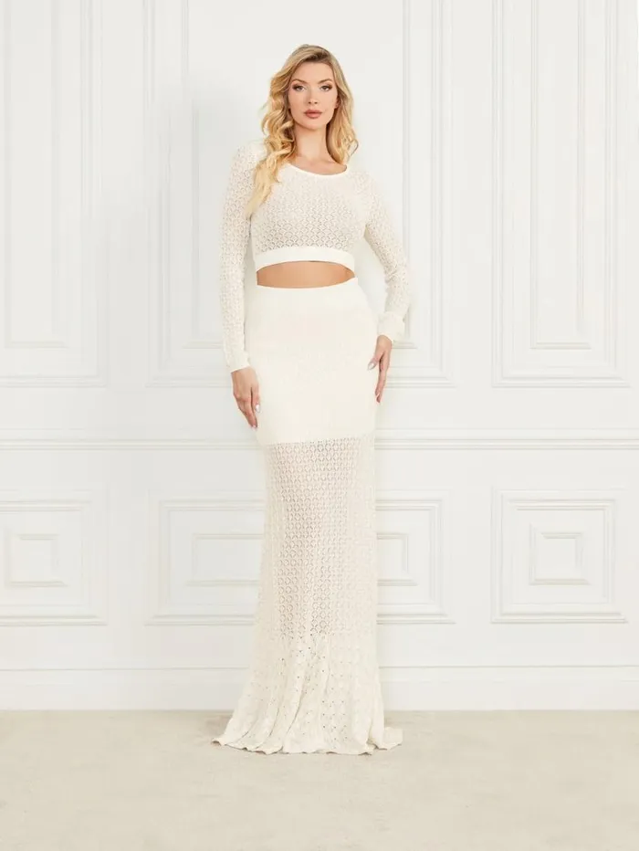 Women Flor TwoPiece Set Pale Pearl Marciano Dresses Women Flor TwoPiece Set Pale Pearl Marciano Dresses