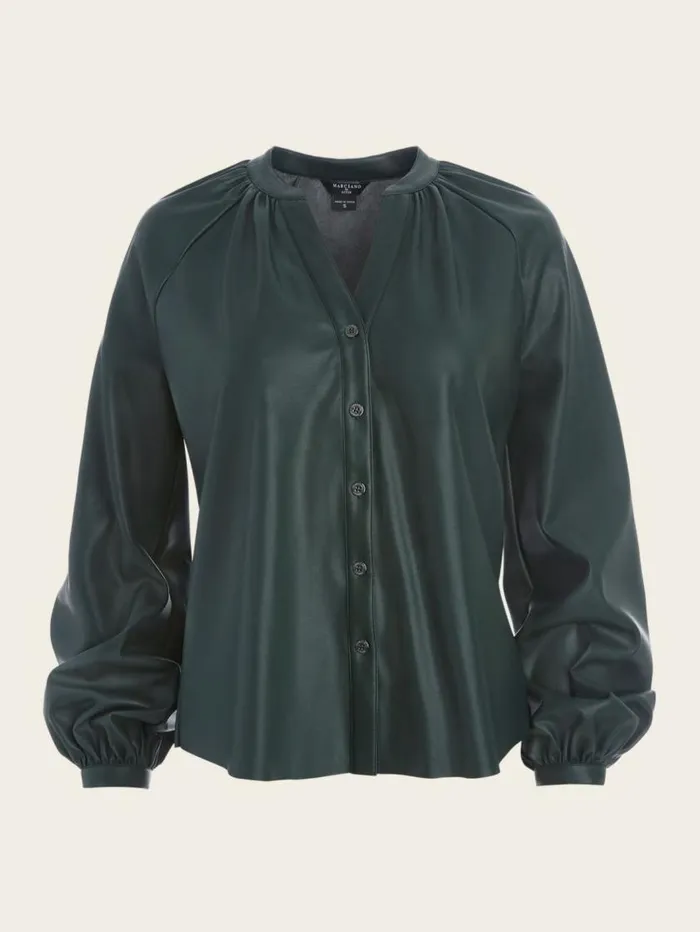 Women Foxton Blouse Chenille Green Marciano Tops And Sweaters Women Foxton Blouse Chenille Green Marciano Tops And Sweaters