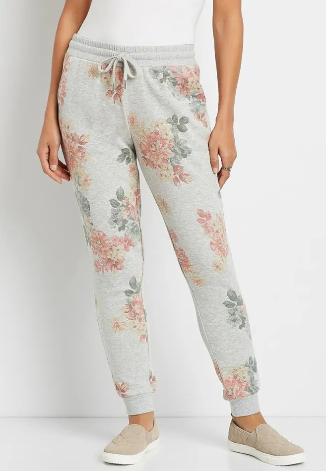 Women Gray Jogger Pant Maurices Bottoms
