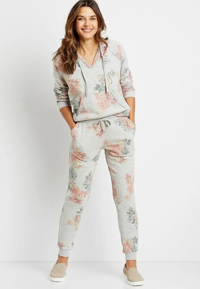 Women Gray Jogger Pant Maurices Bottoms
