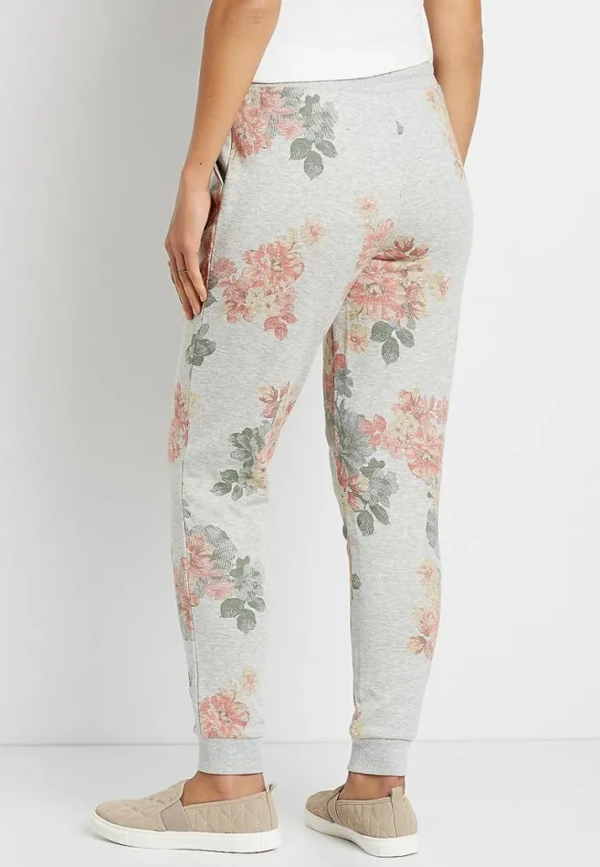 Women Gray Jogger Pant Maurices Bottoms