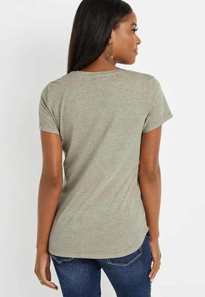 Women Green Better Than You Found It Graphic Tee Maurices Tops