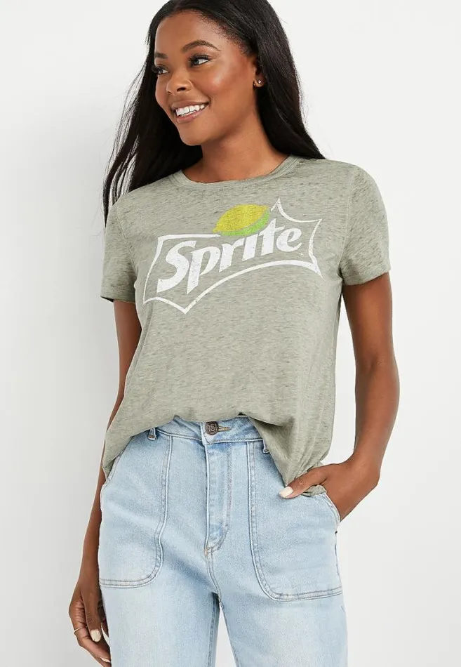 Women Green Sprite Graphic Tee Maurices Tops